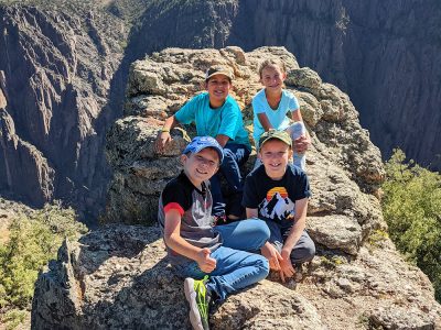 Black Canyon Field Trip Elementary students learning about the Black Canyon