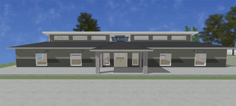Church and School 2 New RLS Building Rendering of the front